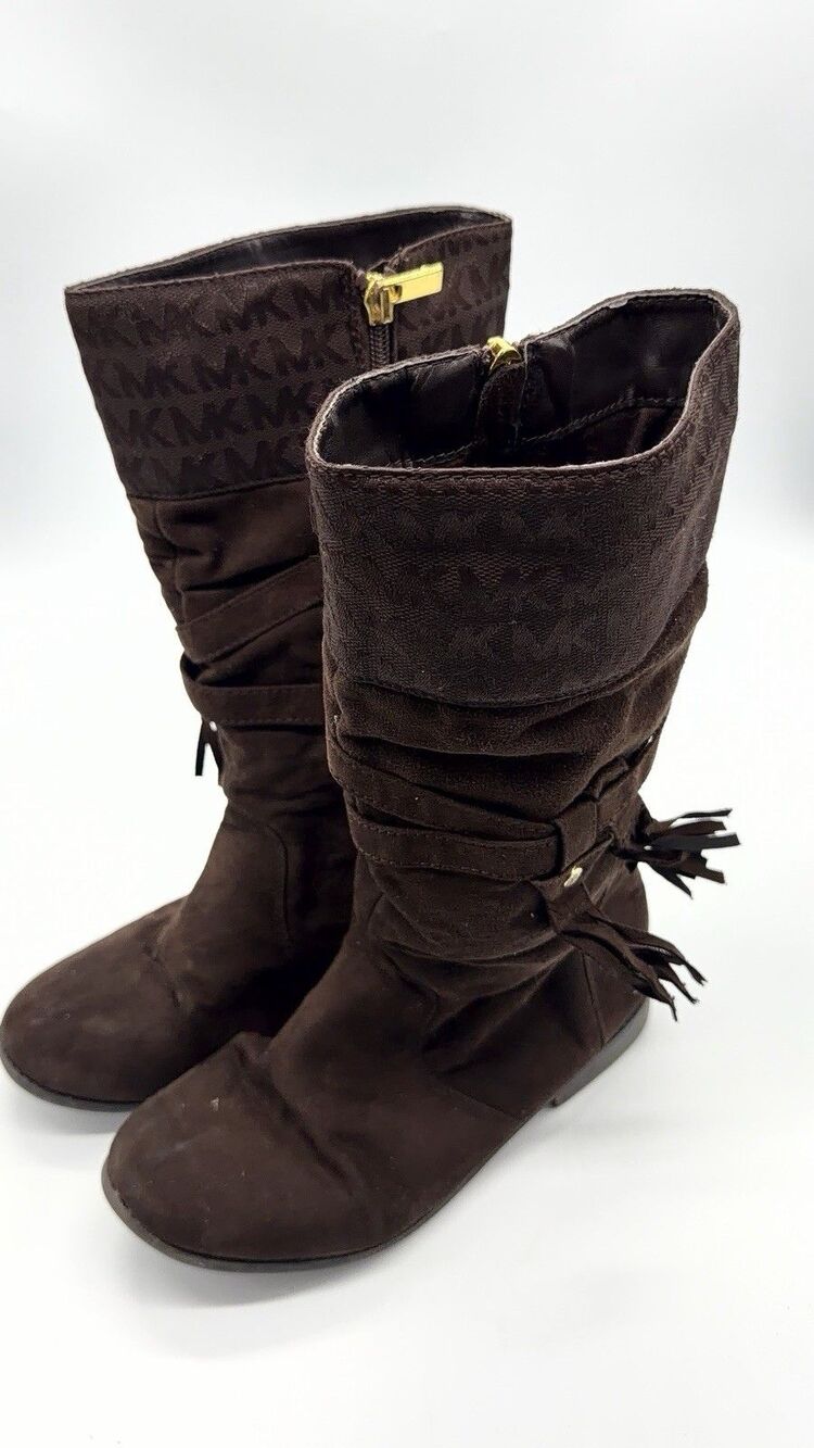 Michael Kors Chocolate Brown Caprice Boots Women’s Boots Size 3